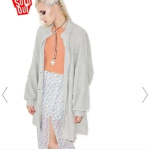 Wildfox White Label misty morning cardigan sweater